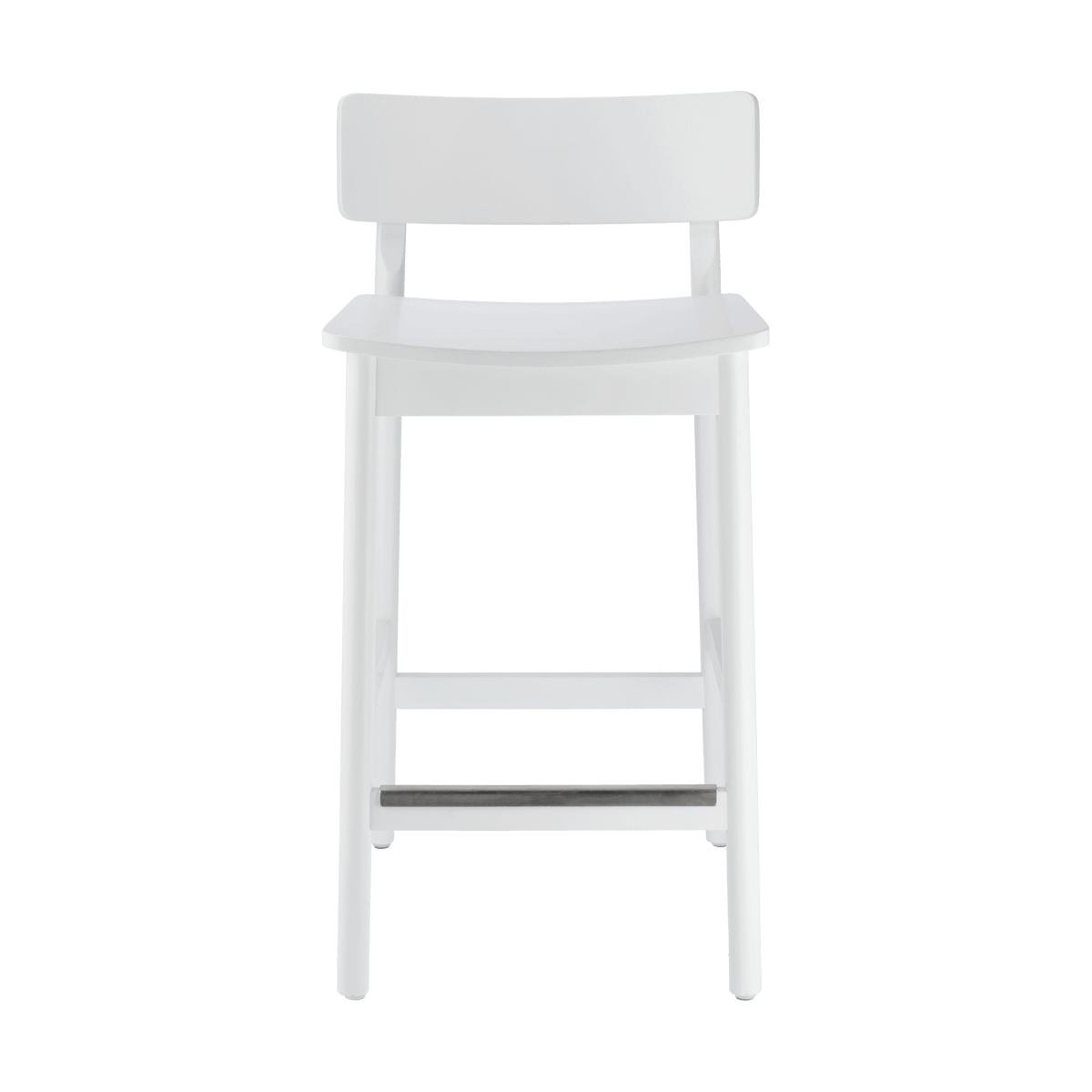 Scandi Living Horizon bar stool 87 cm White