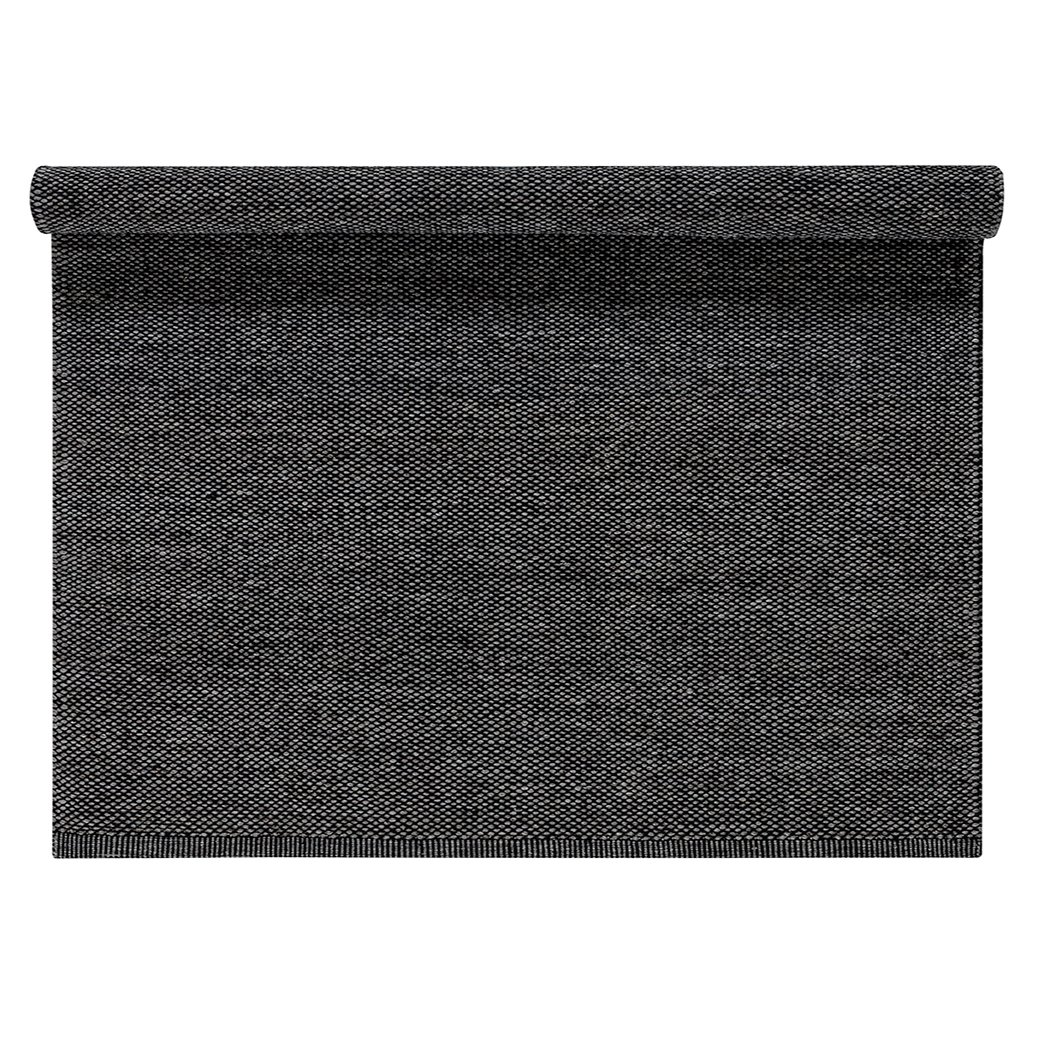 Scandi Living Lea wool carpet black 170x240 cm