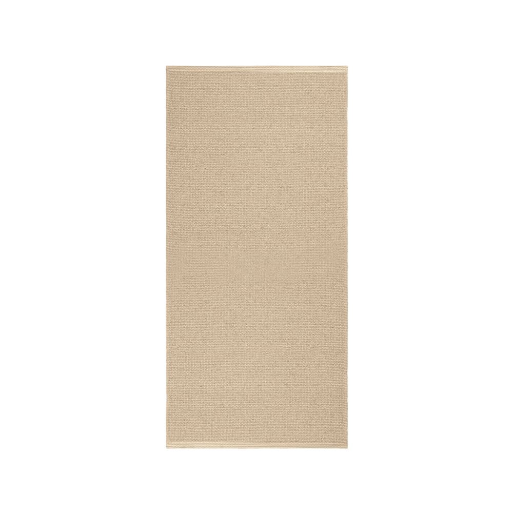 Scandi Living Mellow plastic rug beige 70x200cm