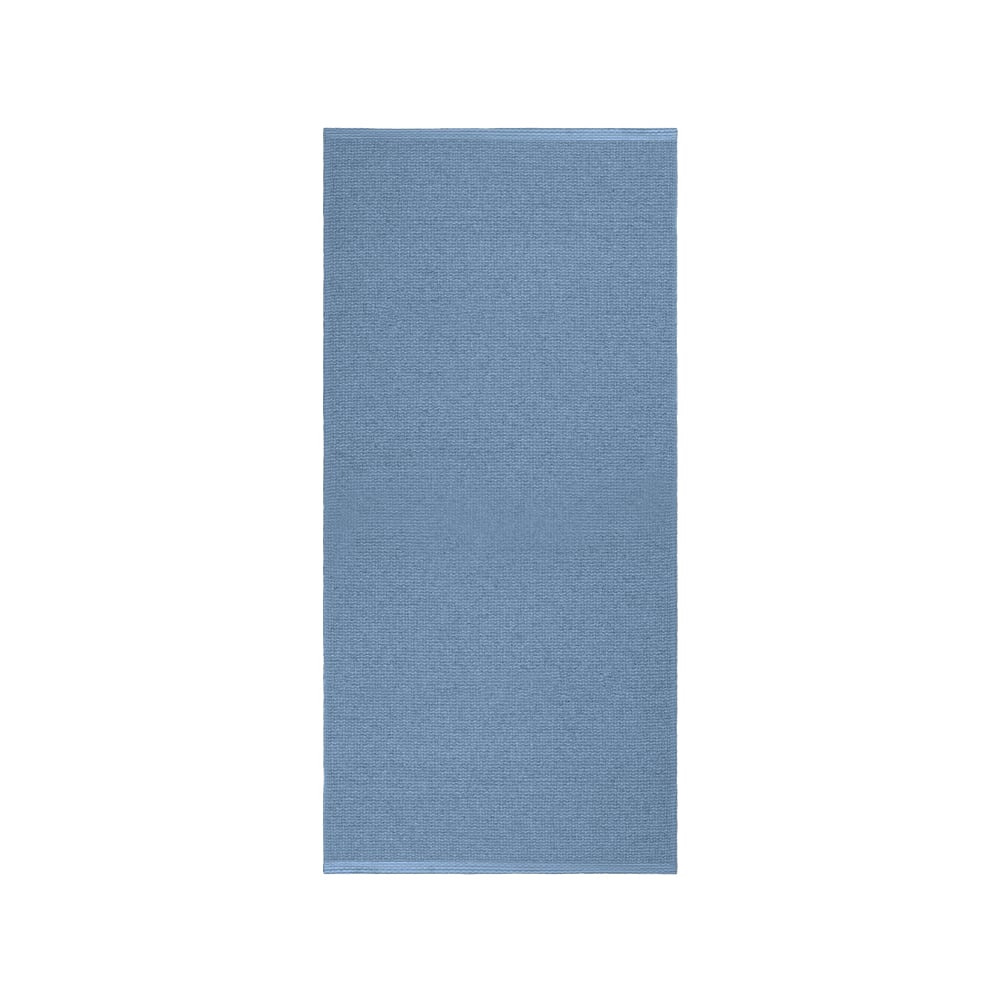 Scandi Living Mellow plastic rug blue 70x200cm