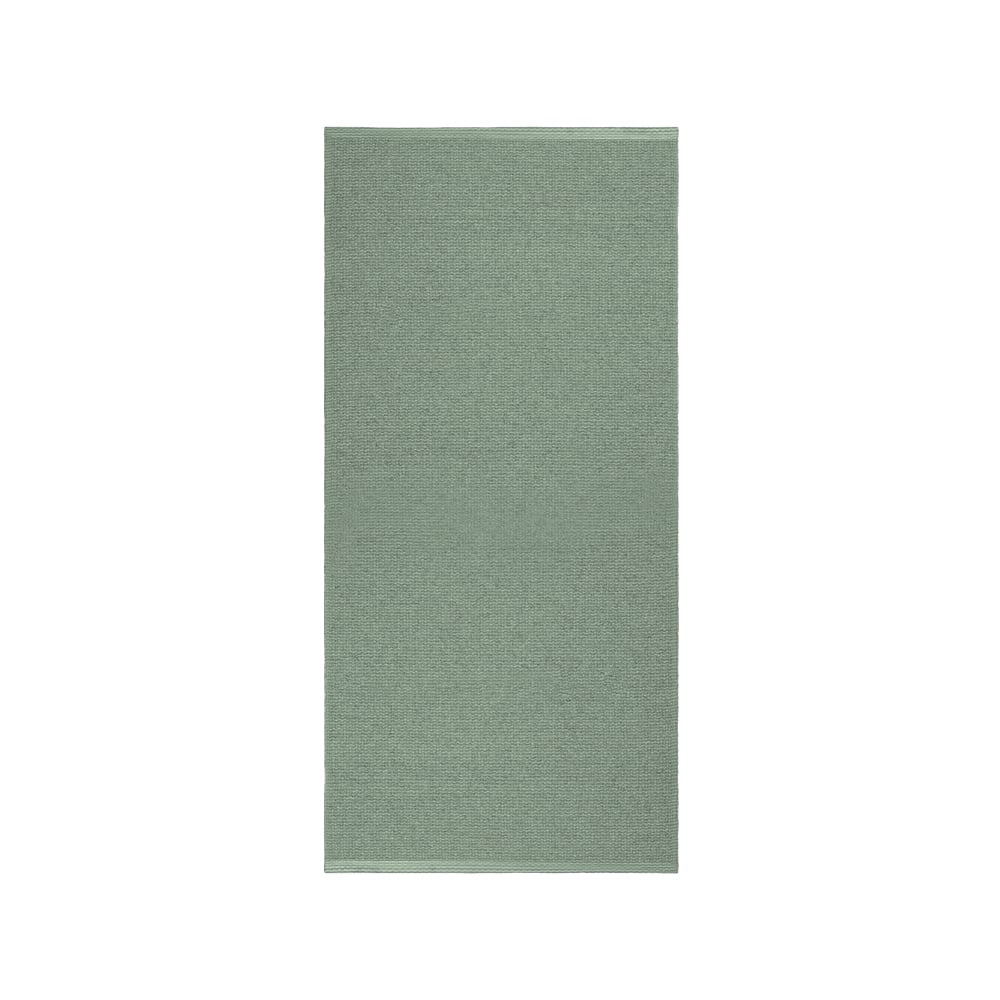 Scandi Living Mellow plastic rug green 70x200cm