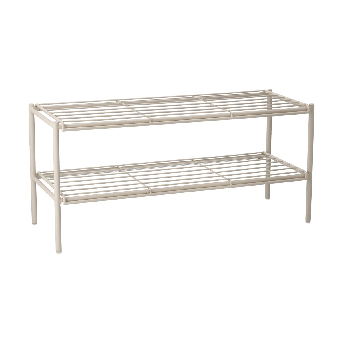 Scandi Living Nod shoe rack 80x30x37 cm Beige