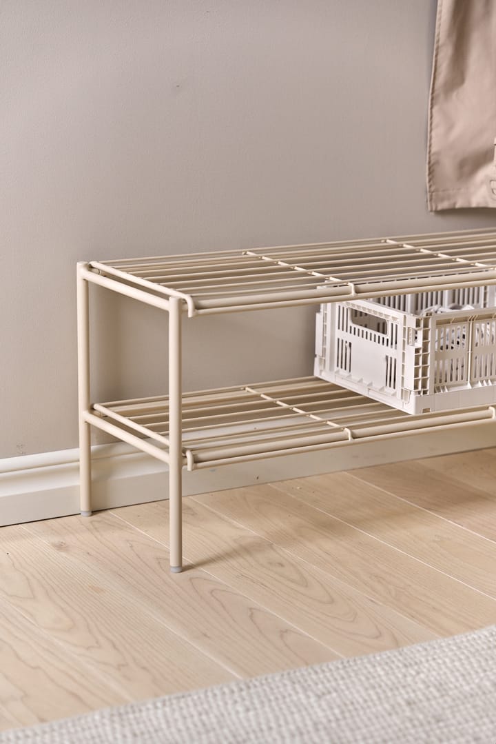 Nod shoe rack 80x30x37 cm - Beige - Scandi Living