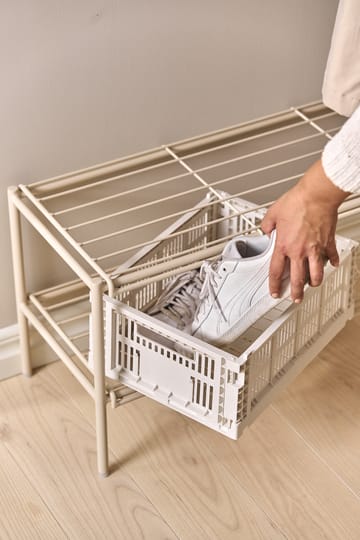 Nod shoe rack 80x30x37 cm - Beige - Scandi Living