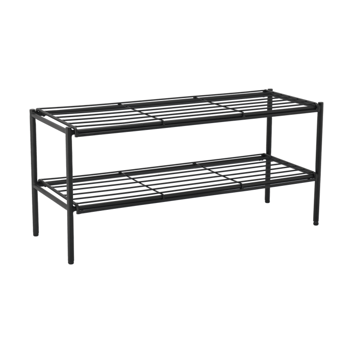 Nod shoe rack 80x30x37 cm - Black - Scandi Living