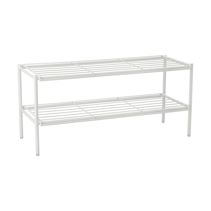 Nod shoe rack 80x30x37 cm - White - Scandi Living