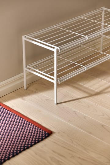 Nod shoe rack 80x30x37 cm - White - Scandi Living