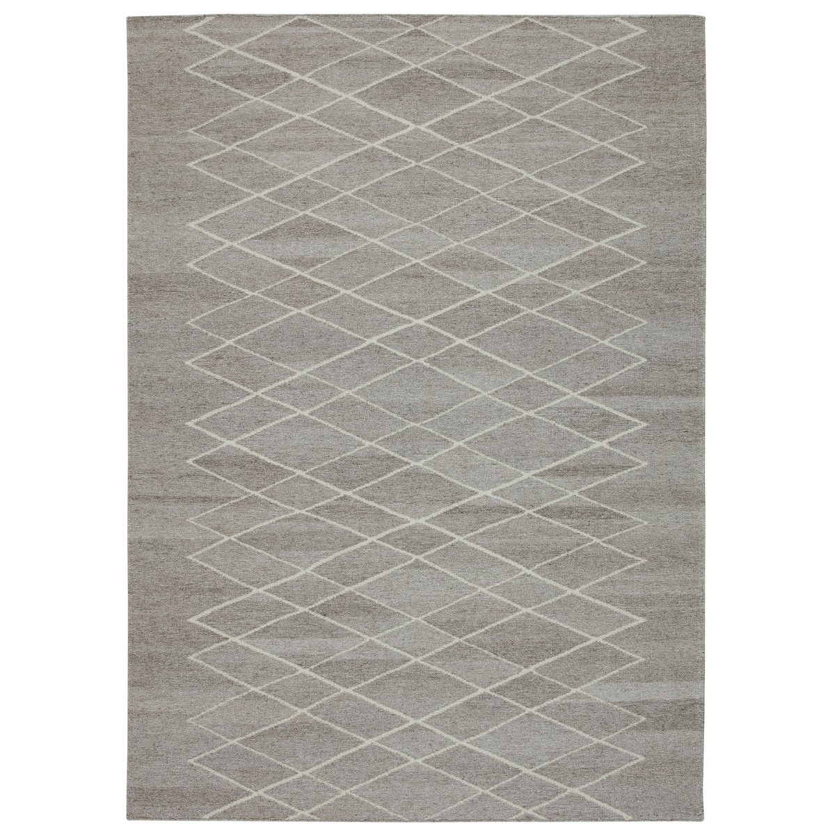 Scandi Living Peak wool rug cream 170x240 cm