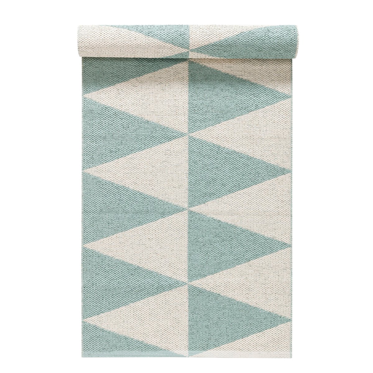 Scandi Living Rime rug mint 70x200 cm