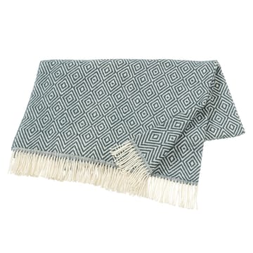 Salt wool throw - dusty blue - Scandi Living