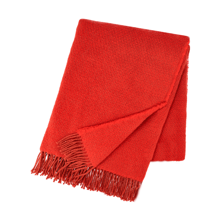 Sandstone wool throw 130x180 cm, Red Scandi Living