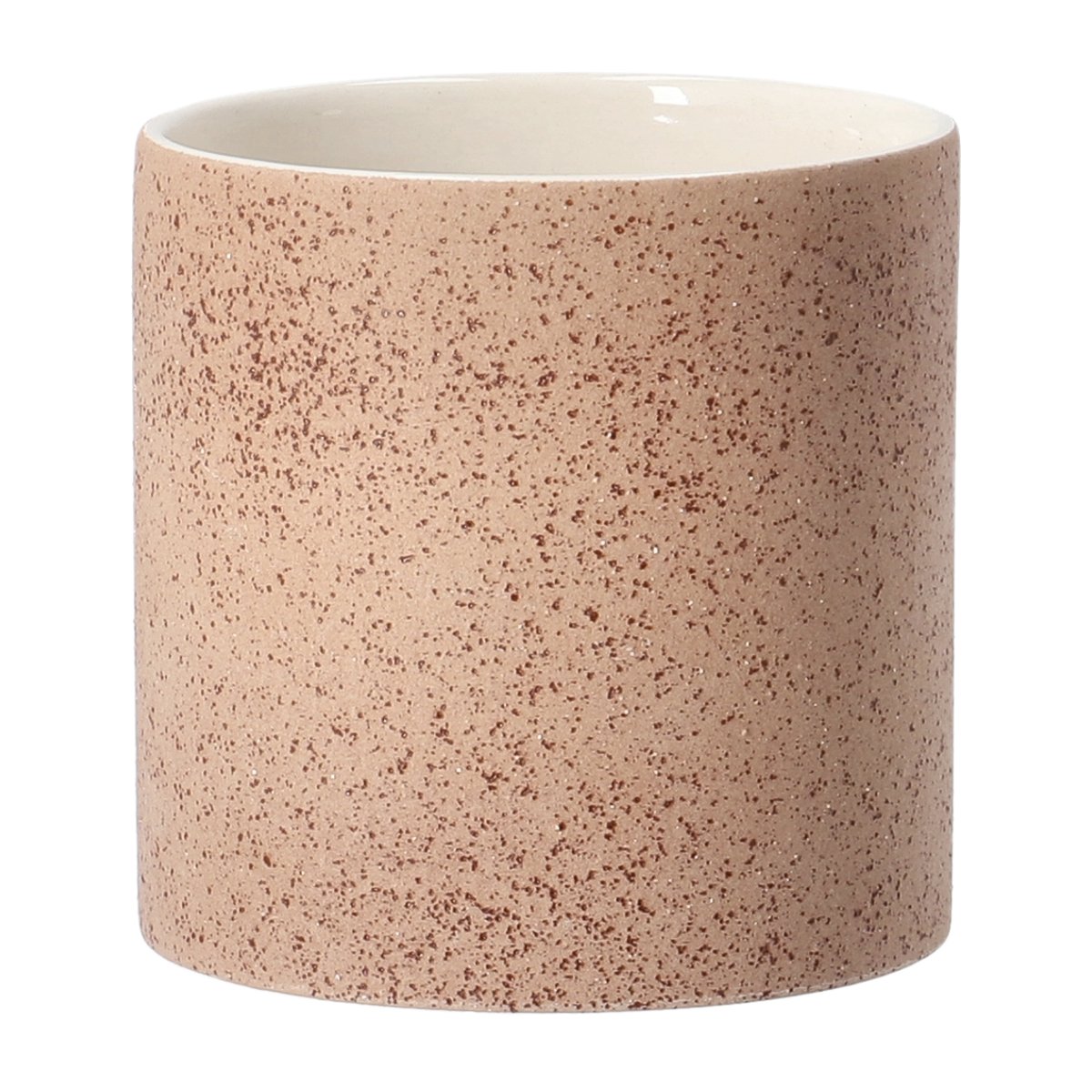 Scandi Living Speckled pot Ø12 cm Rust | Scandinavian Design | Flower pots | Brown