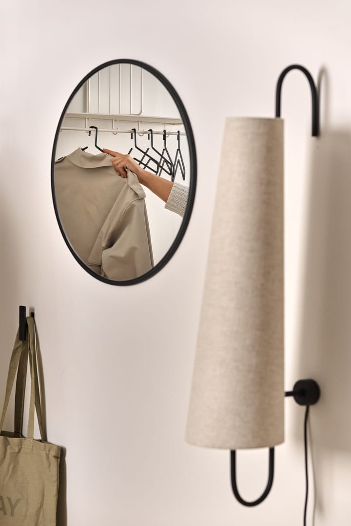 Sphere mirror Ø60 cm - Black - Scandi Living