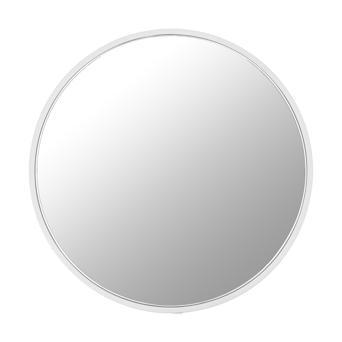 Scandi Living Sphere mirror Ø60 cm White