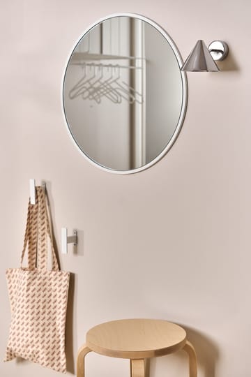 Sphere mirror Ø60 cm - White - Scandi Living