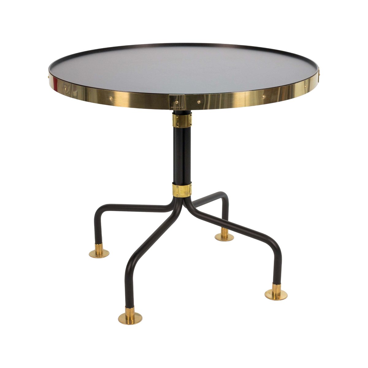 Scherlin Café table 12 Black, brass