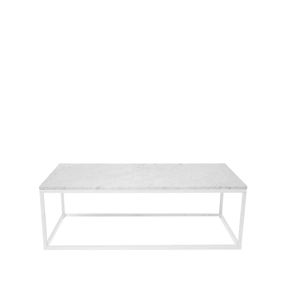 Scherlin Coffee table 11 White, white lacquered stand