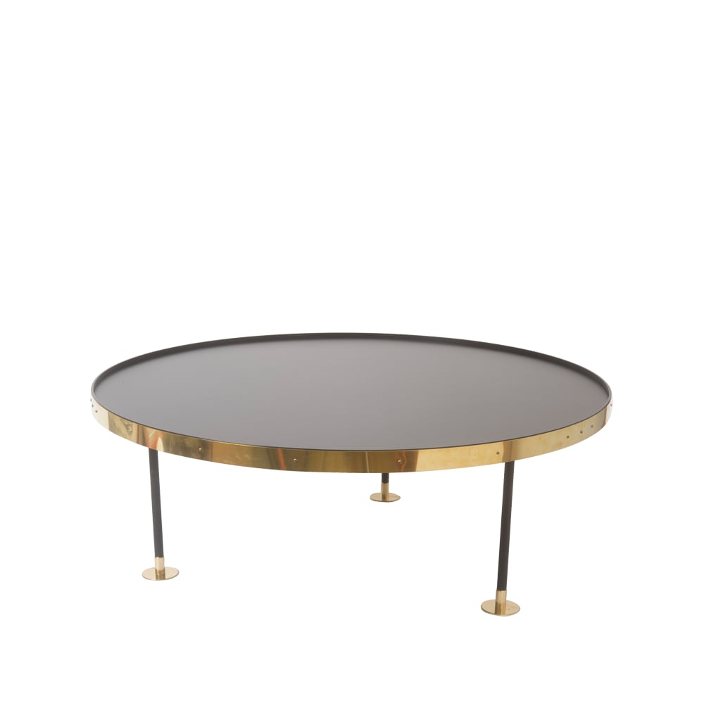 Scherlin Coffee table 12 Ø110 cm, black