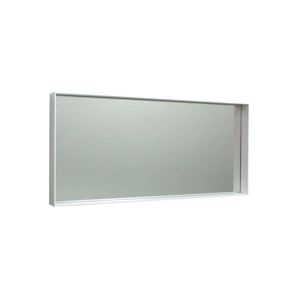 Scherlin Mirror 6 White lacquered oak