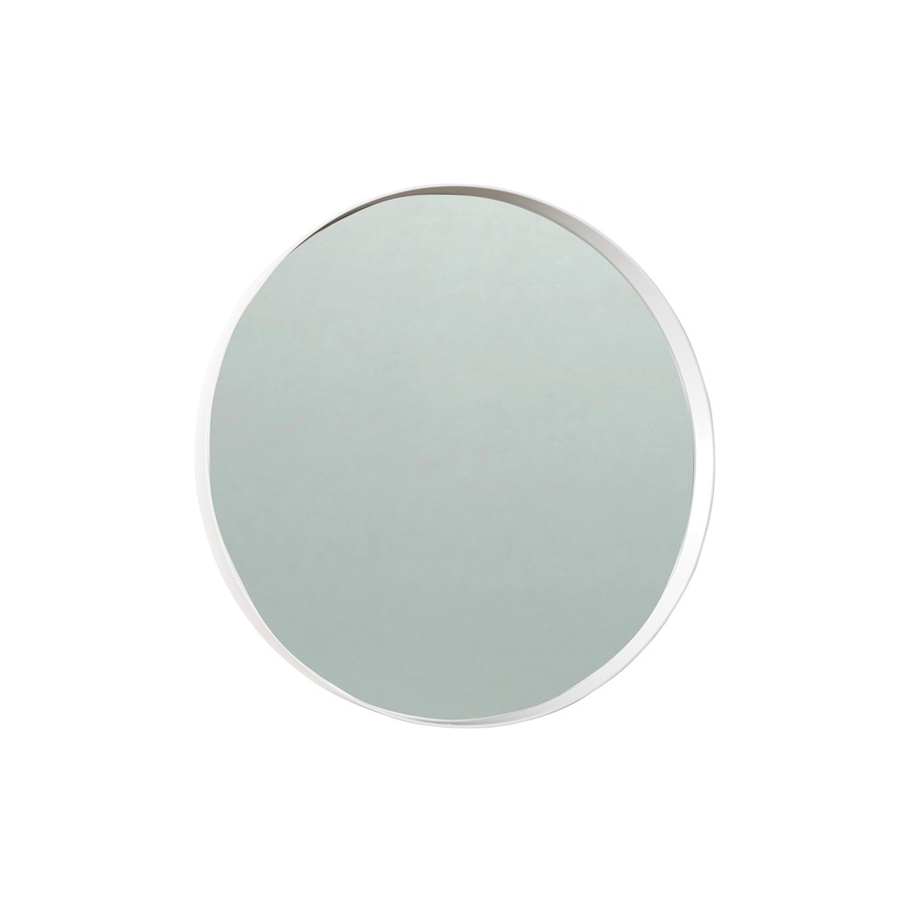 Scherlin Mirror 9 White, Ø60 cm