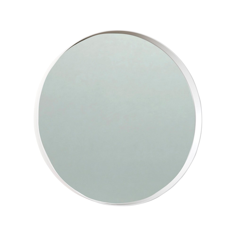 Scherlin Mirror 9 White, Ø80 cm