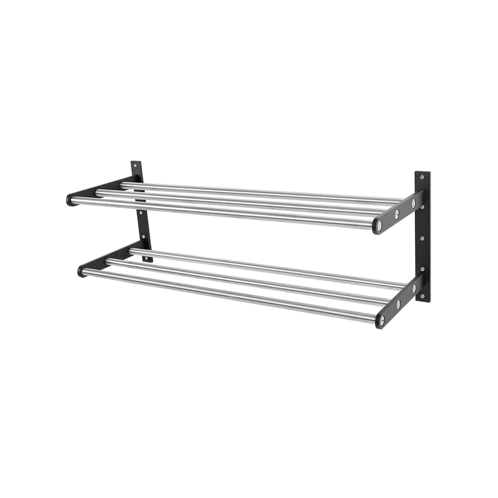 Scherlin Shoe shelf 12 shoe shelf Steel/black, black-painted aluminium