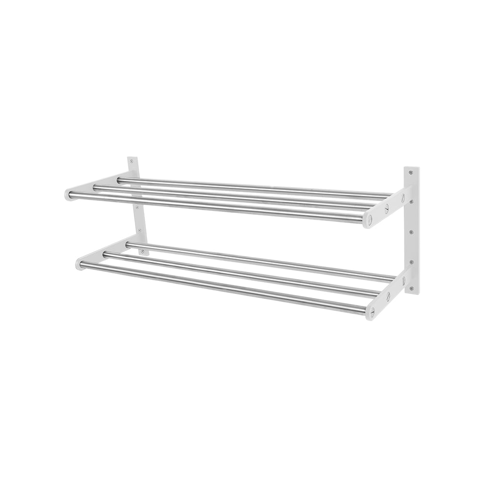 Scherlin Shoe shelf 12 shoe shelf Steel/white, white-lacquered aluminium