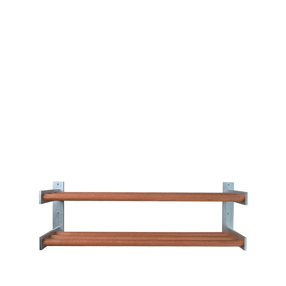 Scherlin Shoe shelf 5 Oiled oak, wall, 2 level