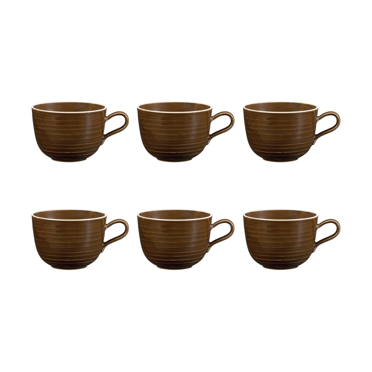 Seltmann Weiden Terra cup 38 cl 6-pack Earth Brown