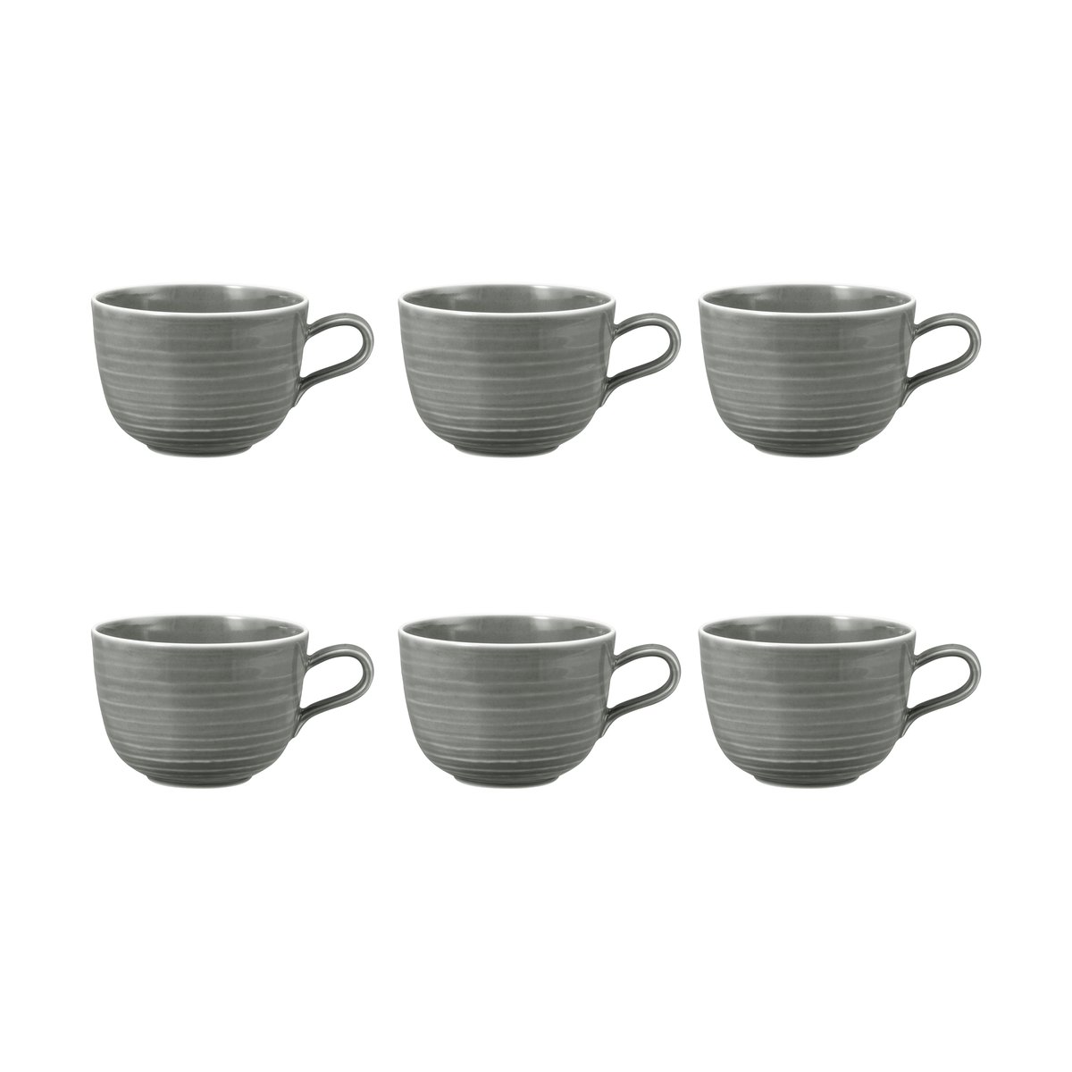 Seltmann Weiden Terra cup 38 cl 6-pack Pearl Grey