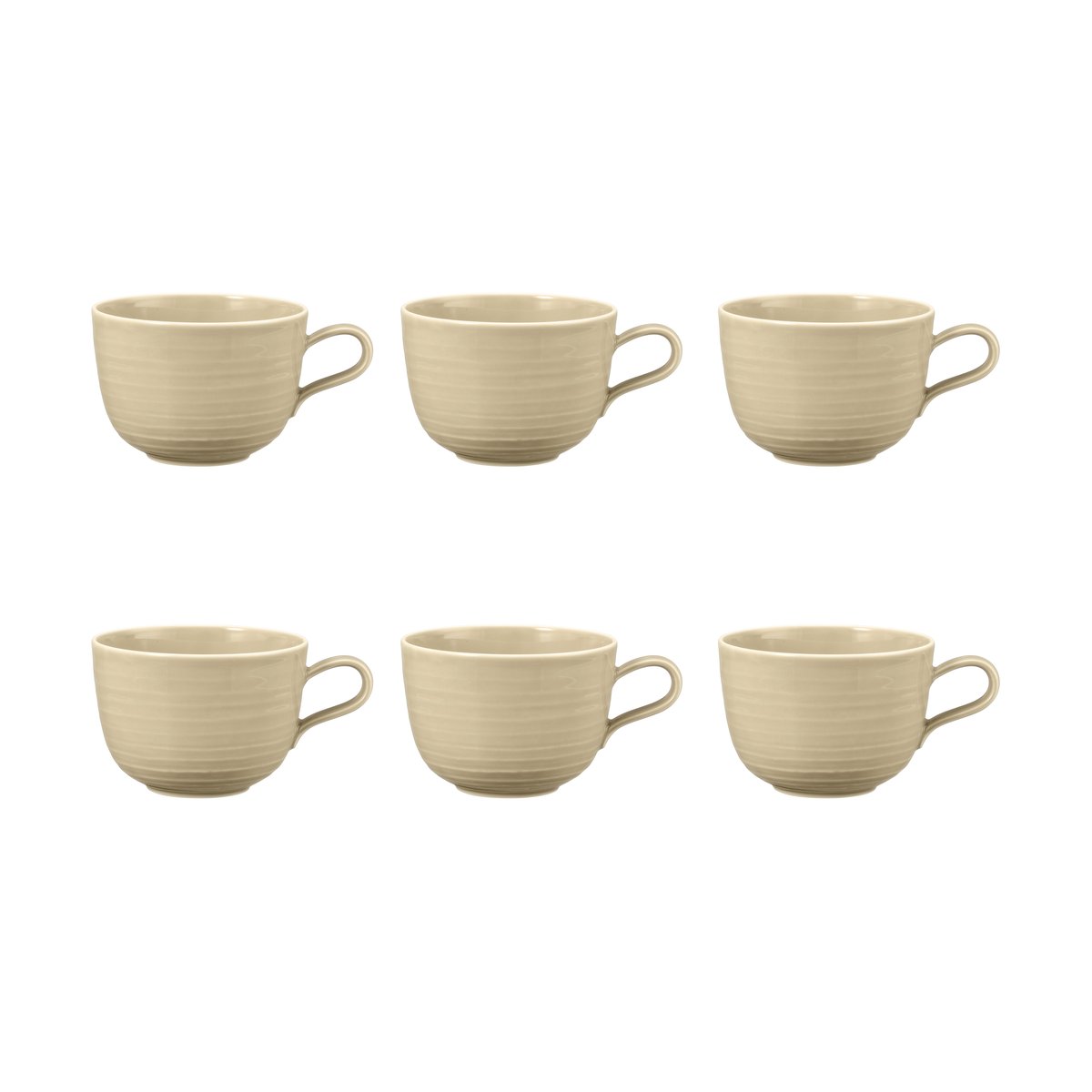 Seltmann Weiden Terra cup 38 cl 6-pack Sand Beige