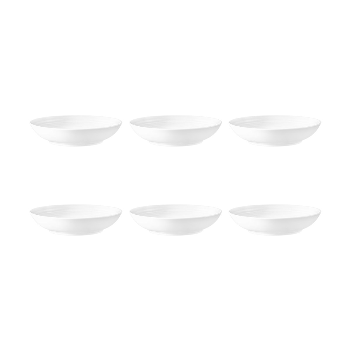 Seltmann Weiden Terra deep  plate Ø21.2 cm 6-pack White