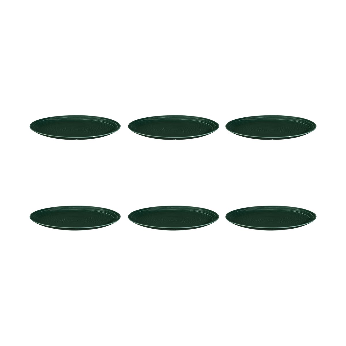 Seltmann Weiden Terra plate Ø27.8 cm 6-pack Moss Green