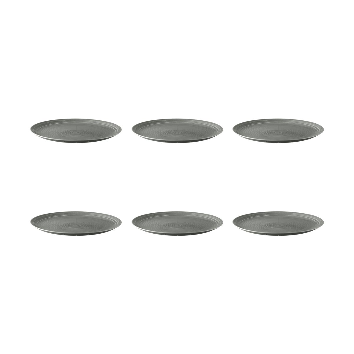 Seltmann Weiden Terra plate Ø27.8 cm 6-pack Pearl Grey