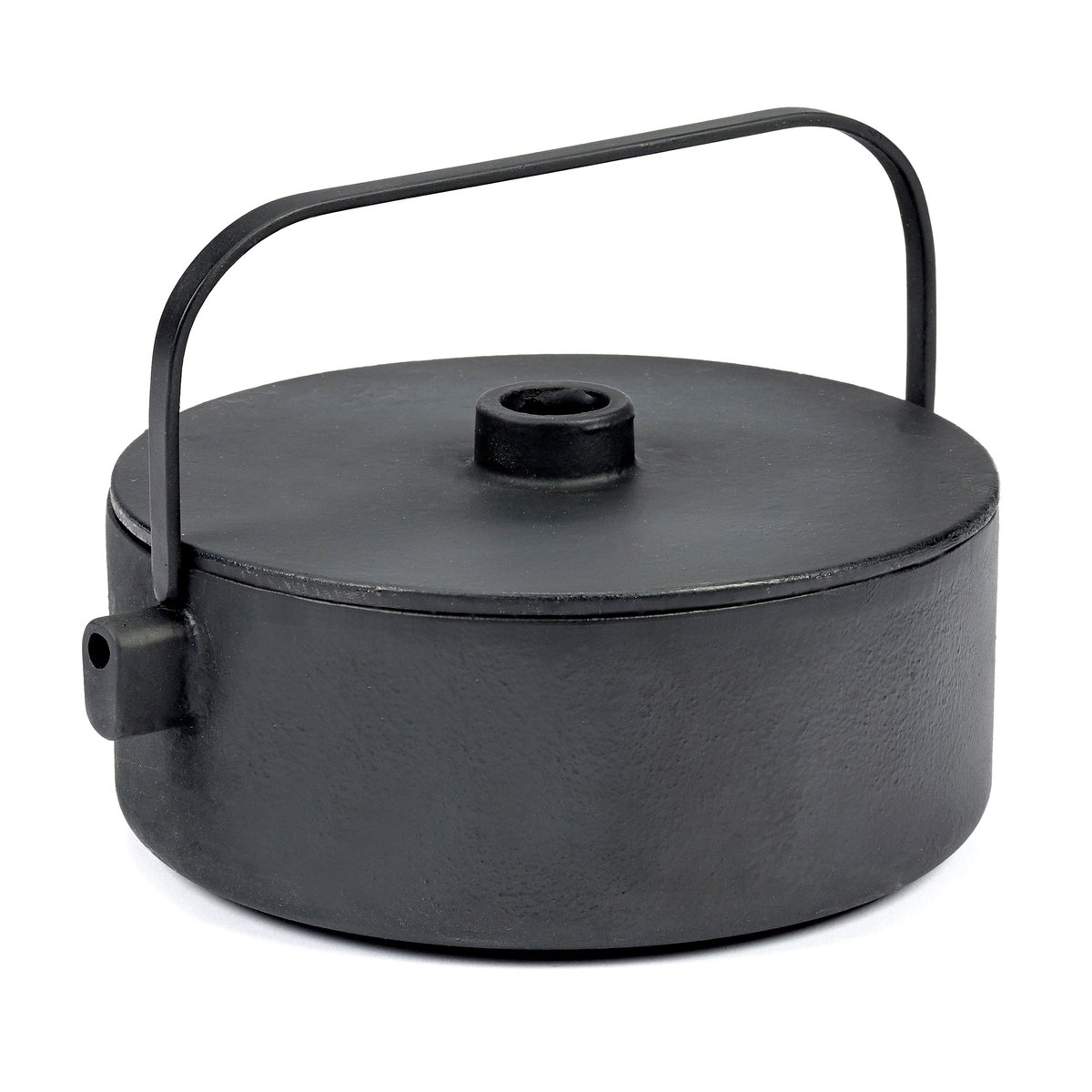 Serax Collage teapot cast-iron 1.2 l Black