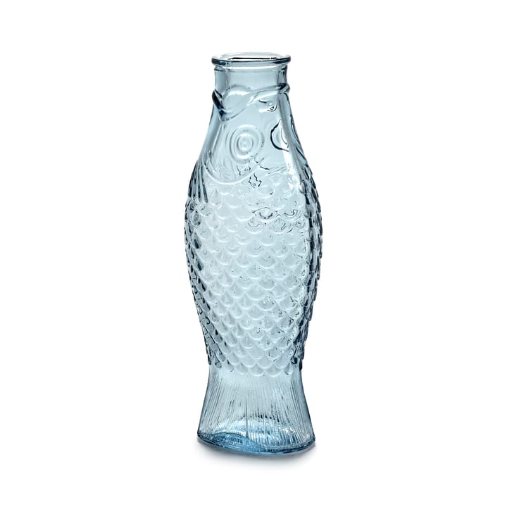 Fish & Fish glass bottle 85 cl - Light blue - Serax
