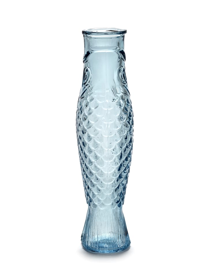 Fish & Fish glass bottle 85 cl - Light blue - Serax