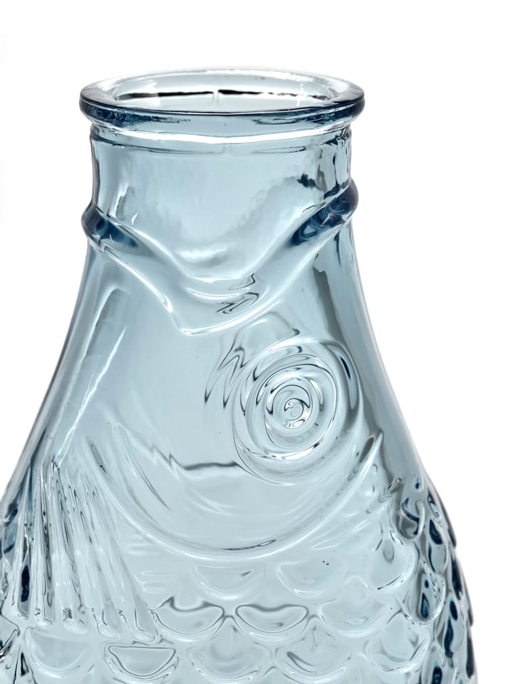 Fish & Fish glass bottle 85 cl - Light blue - Serax