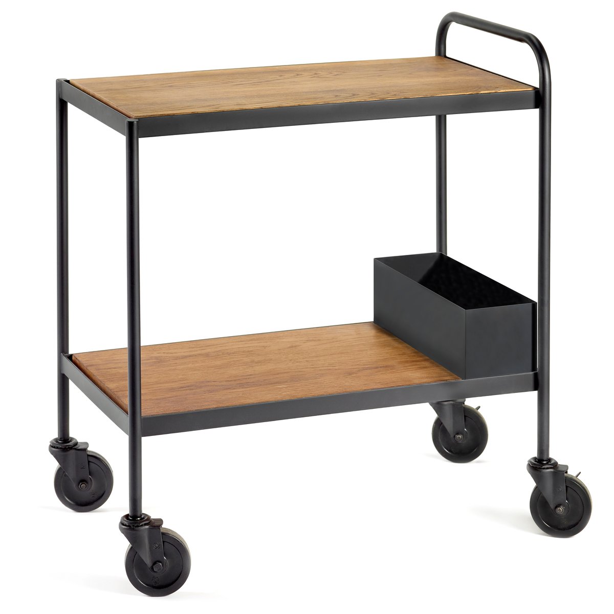 Serax James serving trolley Black