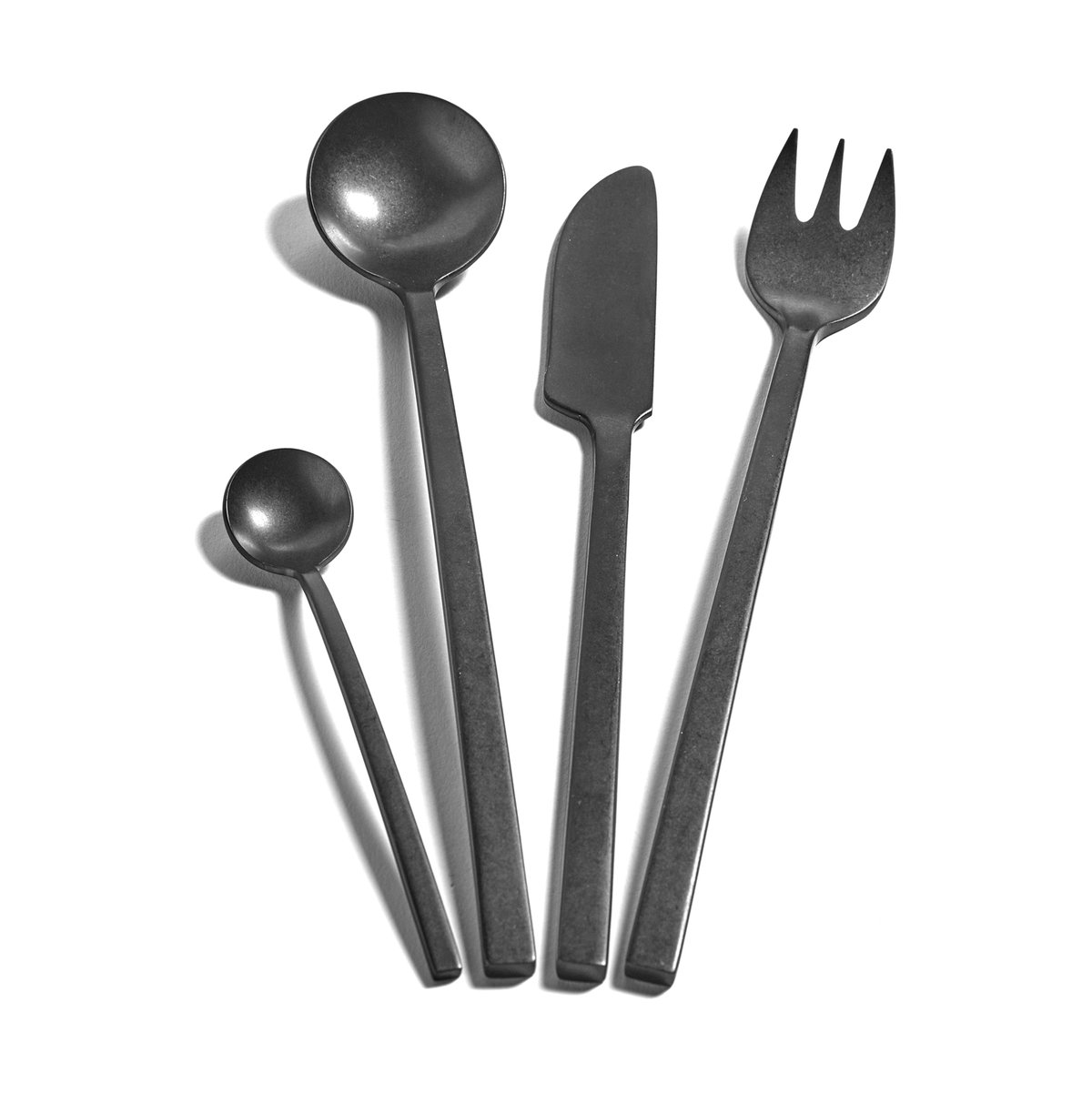 Serax La Mère cutlery set 24 pieces Black