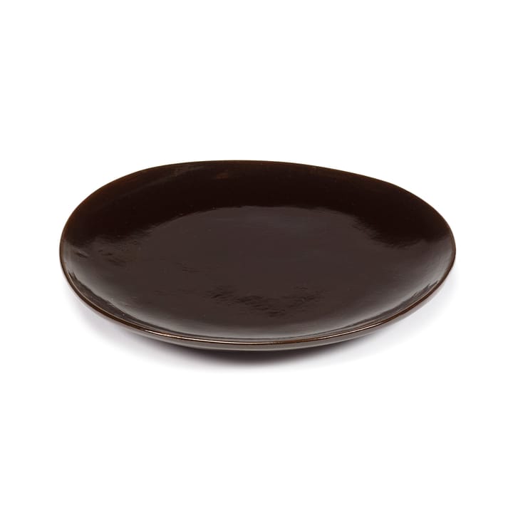 La Mère plate M Ø20 cm 2-pack, Dark brown Serax