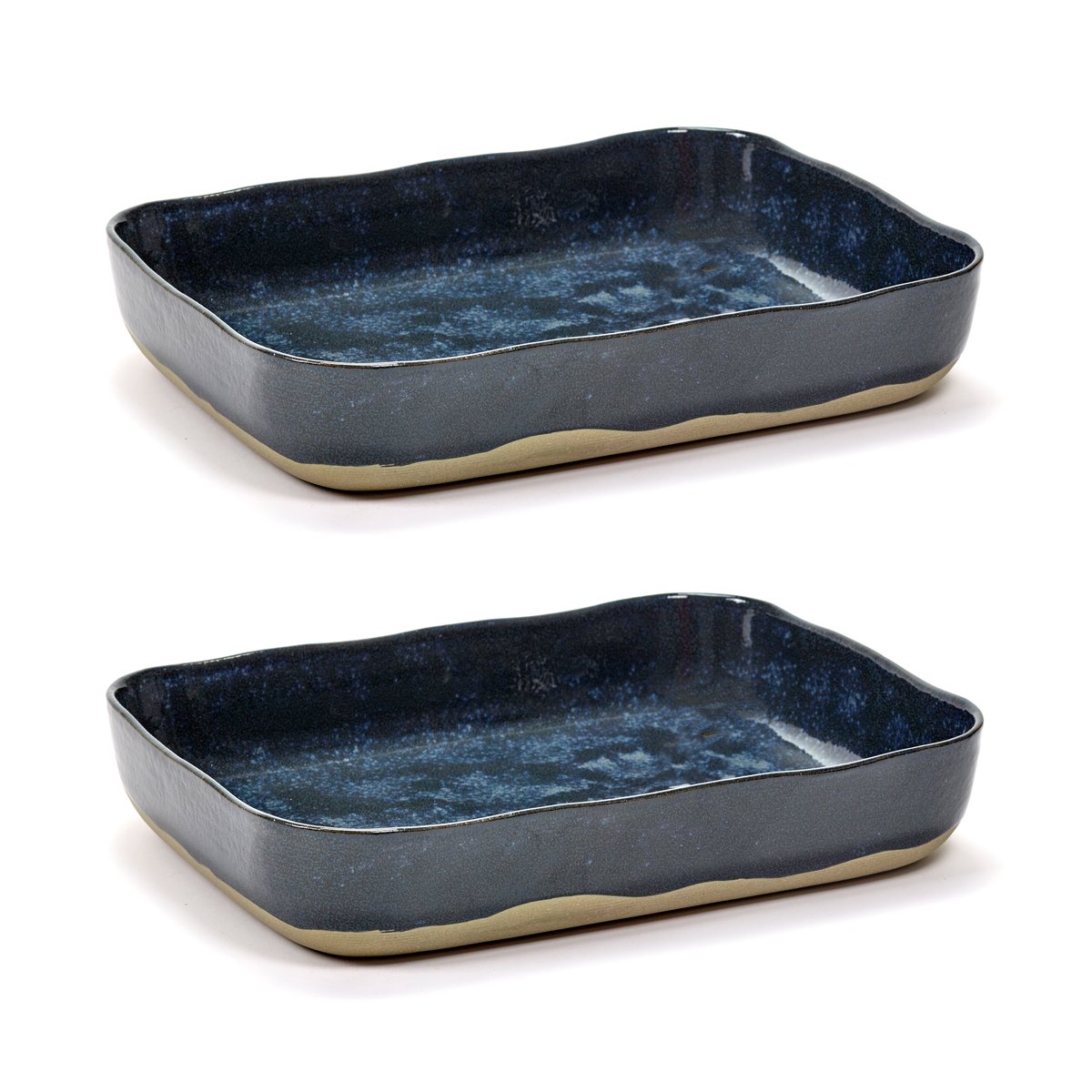 Serax La Nouvelle Table baking dish No10 22x30 cm 2-pack Blue