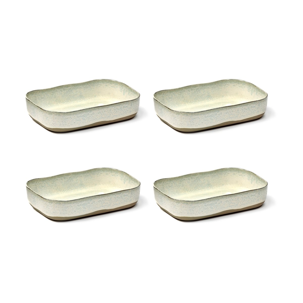 Serax La Nouvelle Table extra deep saucer No5 L 4-pack White