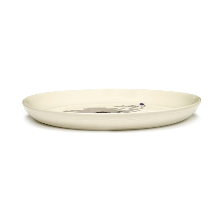 Ottolenghi Feast plate S Ø19 cm 2-pack - White-artichoke blue - Serax