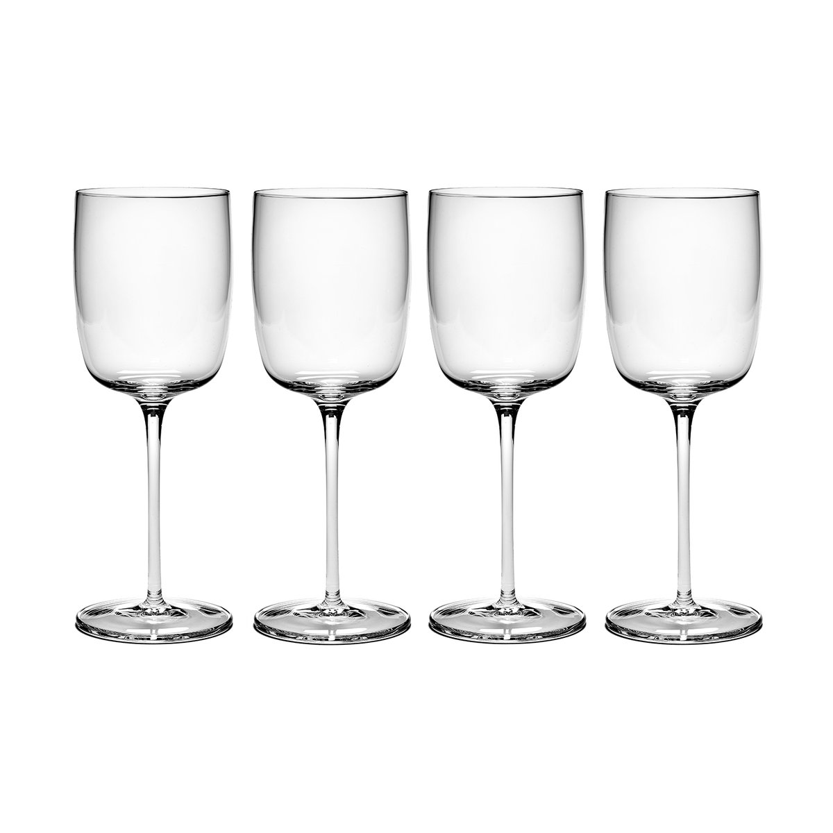 Serax Passe-Partout red wine glass 35 cl 4-pack clear clear