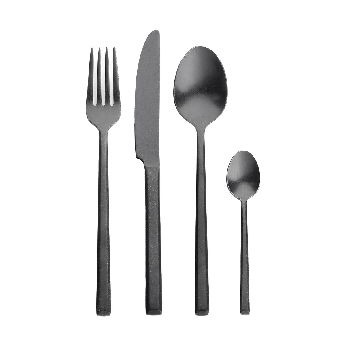 Serax Pure cutlery 24 pieces Black