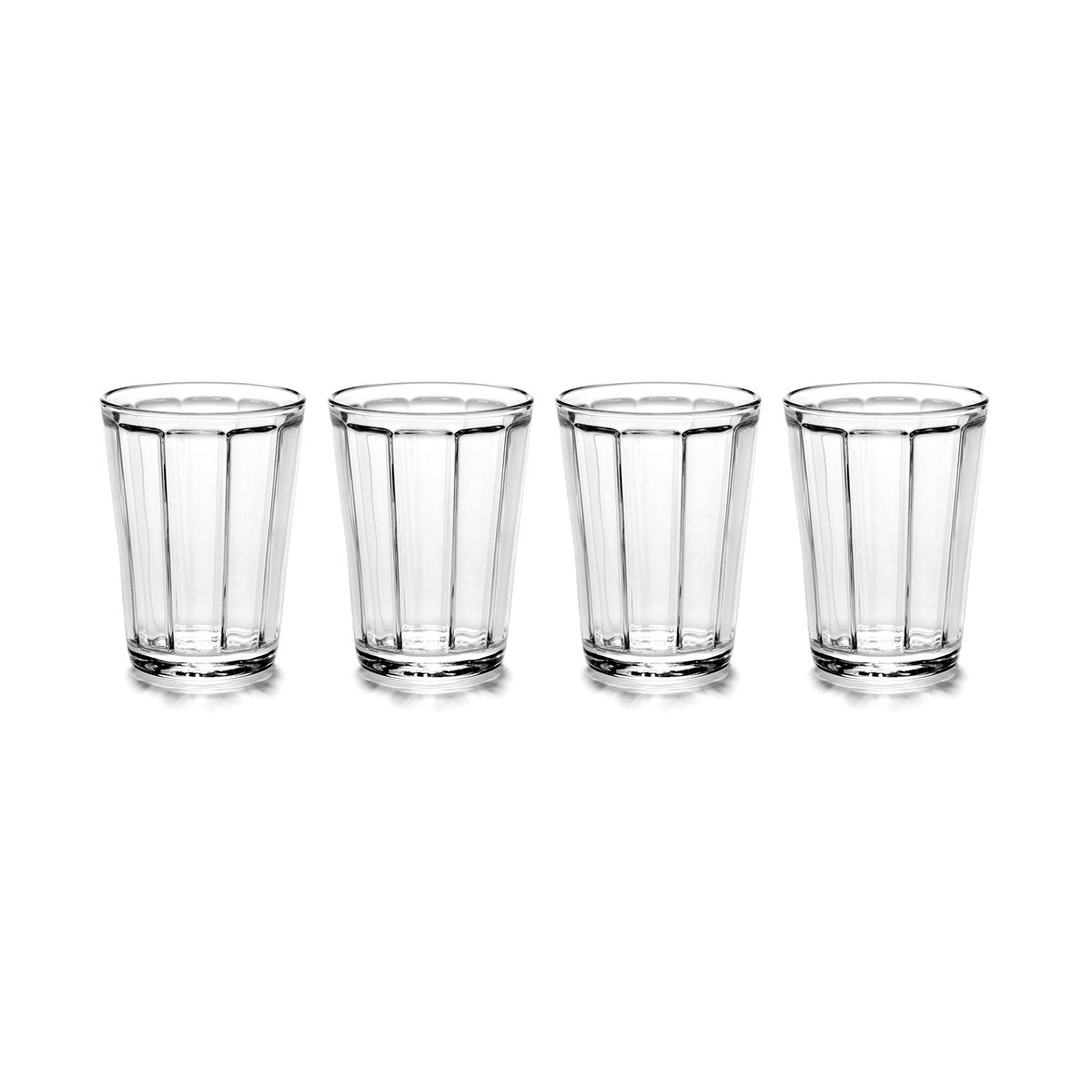 Serax Surface drinking glass 4-pack 15 cl 15 cl