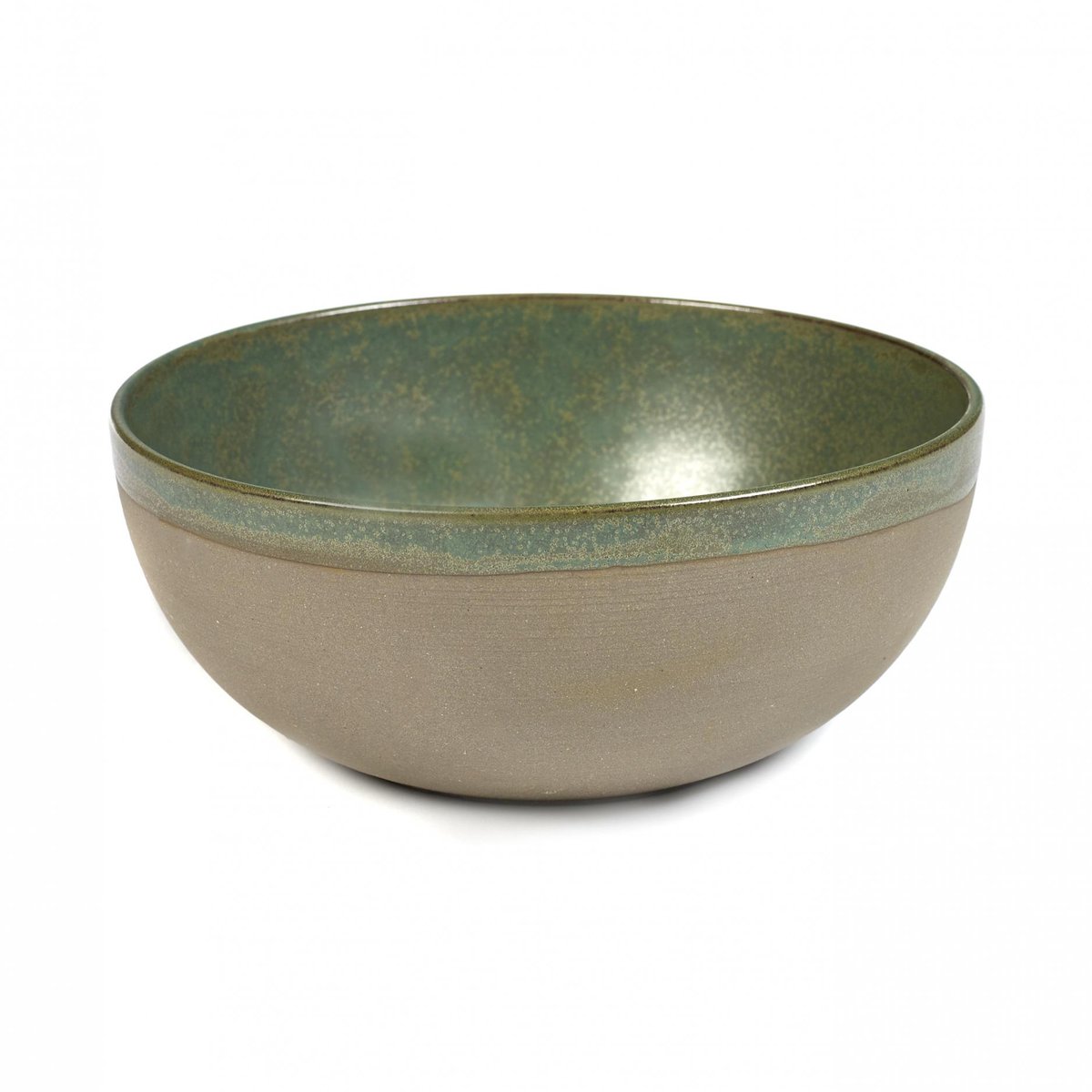 Serax Surface serving bowl 19 cm camogreen | Scandinavian Design | Serving bowls | Green