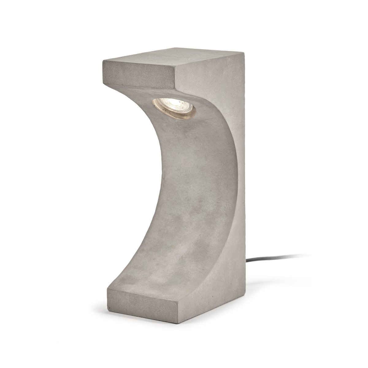 Serax Tangent Concrete table lamp 33 cm Grey