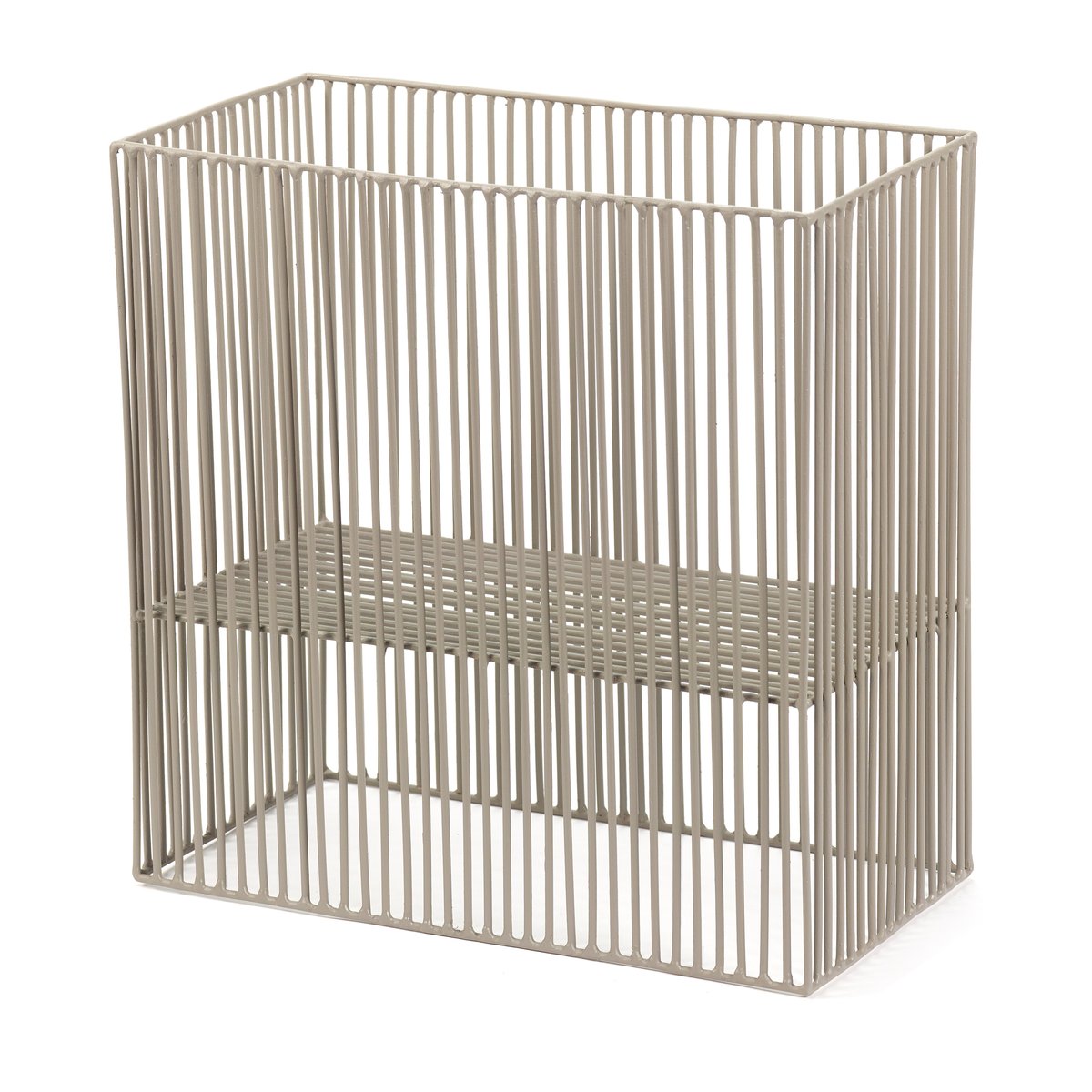 Serax Turn basket high 15x30 cm Grey